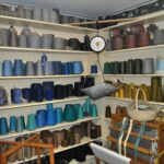 Yarn galore at Thousand Islands Weaving Museum Yarn galore