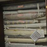 Archival storage at the Thousand Islands Museum Archival storage